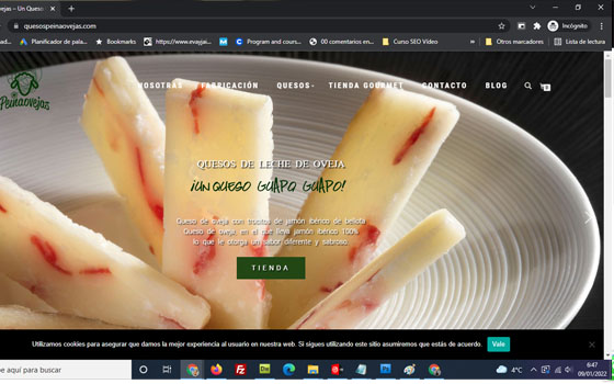 Creacion Desarrollo de Tiendas de Alimentación Online Vender Productos Gourmet Bebidas Quesos WooCommerce La Secta del Marketing Digital